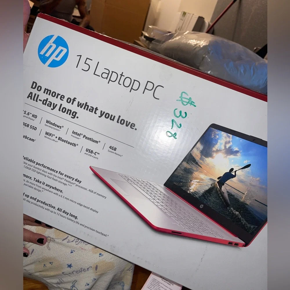 Hp laptop 15 inch brand new sealed in the box